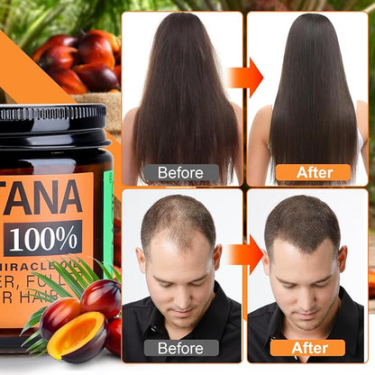 Buy 1 Get 1 Free🔥Batana Oil for Hair Growth,Raw Organic Batana Mask from Honduras🌱