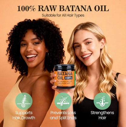 Buy 1 Get 1 Free🔥Batana Oil for Hair Growth,Raw Organic Batana Mask from Honduras🌱